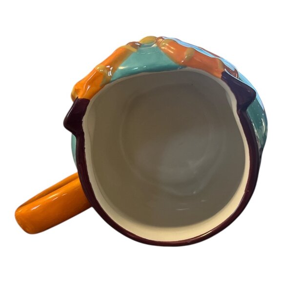 Colorful Owl Shaped Ceramic Mug – 4 x 3.5 in – Thick, Quality Feel – Dishwasher - Picture 3 of 4